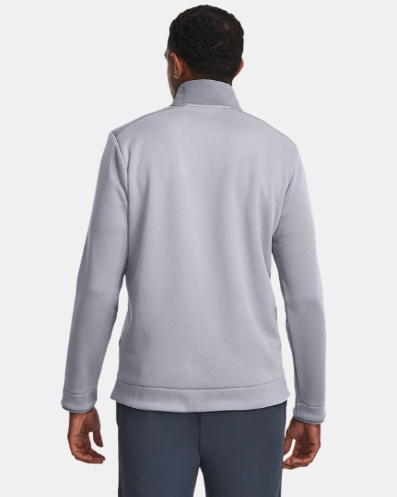 Men's UA Storm SweaterFleece ½ Zip in Gray image number 1